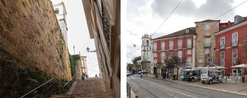 Rua Norberto Araújo e Largo das Portas do sol